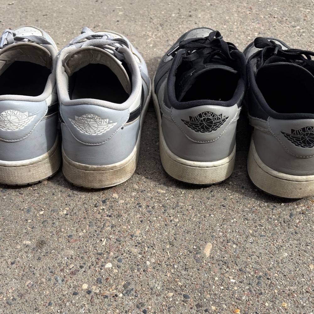 Jordan Golf Low-Top Sneakers — Gray & Black set of 2 - Picture 5 of 5